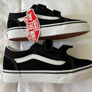 Vans KIDS OLD SKOOL V SHOE Black Size 1.5